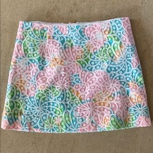 Lilly Pulitzer Tate Skirt - Lace over Mojo Flora
